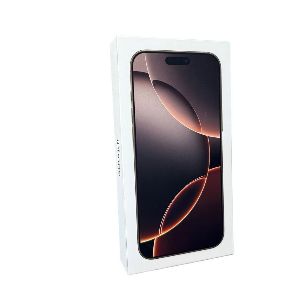 Apple iPhone 16 Pro Max Empty Retail Box Only w/ Inserts Genuine OEM No Phone